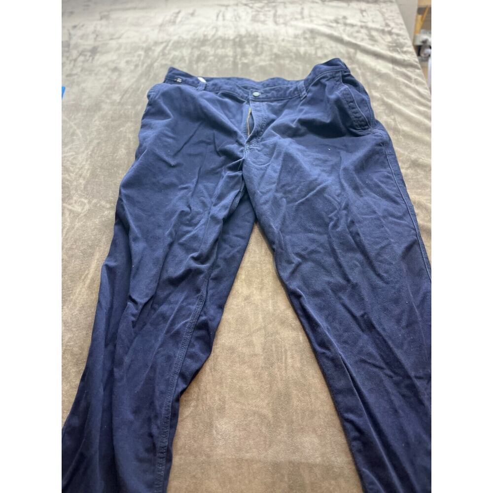 Carhartt FR Lightweight‎ Blue Work Pants 44x32 #371-20 Cat 2 NFPA 2112